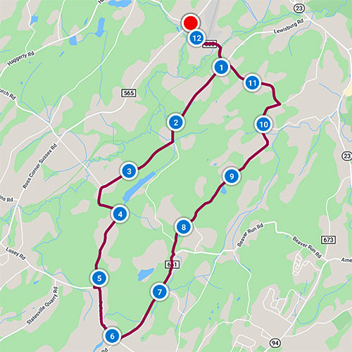 Bike Rides of Wantage Library Loop