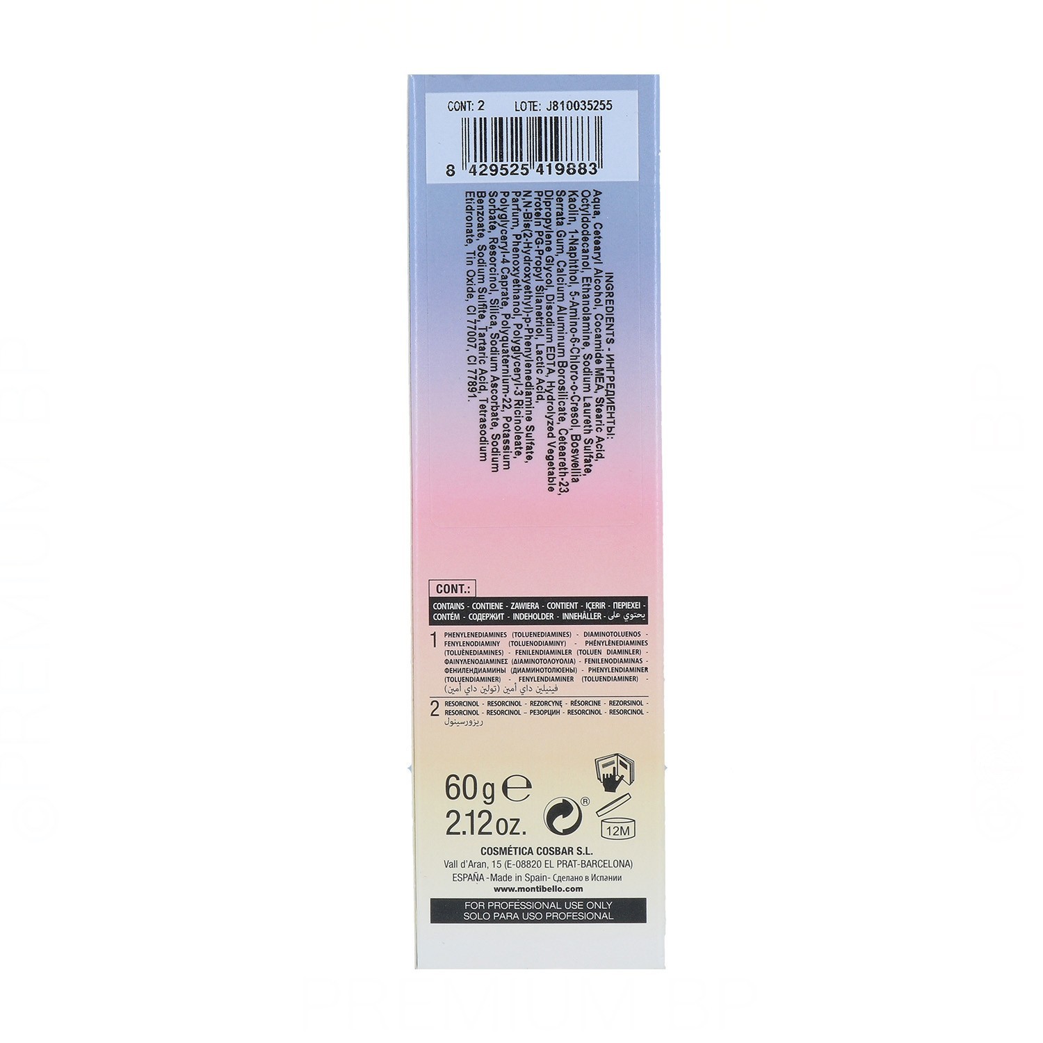 Montibello Cromatone Meteorites Toner Moonstone Clear at the best p...