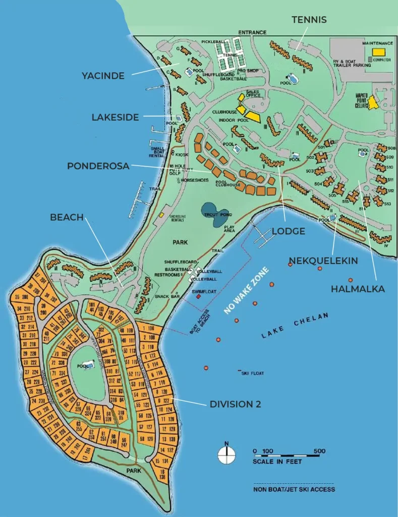 Sales Wapato Point Lake Chelan Resort