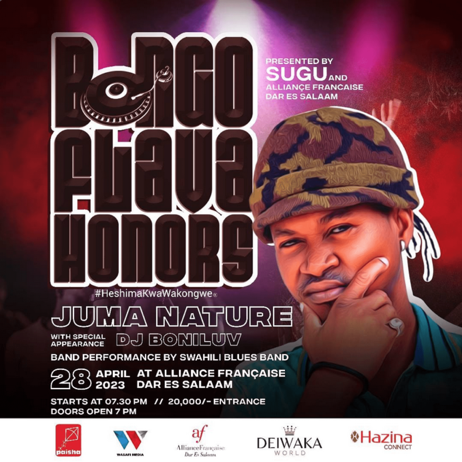 BONGO FLAVA HONORS WITH JUMA NATURE Wapi2go