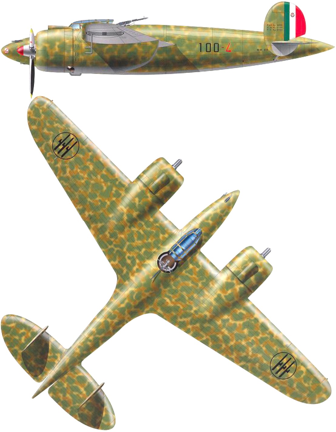 Breda "Ba.88 Lince", Бомбардировщик Энциклопедия военной техники