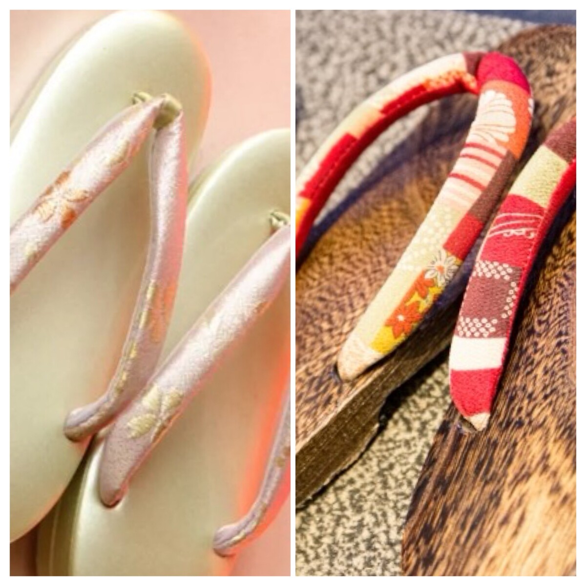 下駄と草履の違いをわかりやすく解説！失敗しないサイズ選びと鼻緒の調整方法 京都着物レンタル和楽