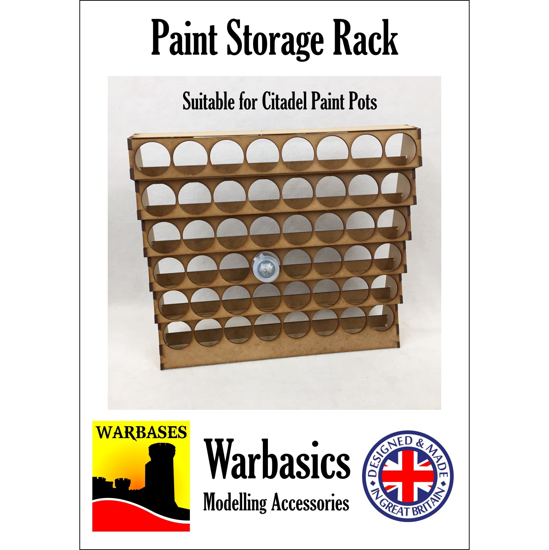 Paint Storage Racks Upright Style