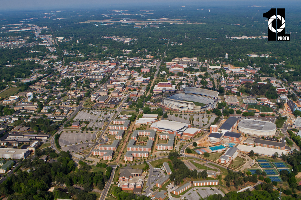 Auburn University Campus Aerial