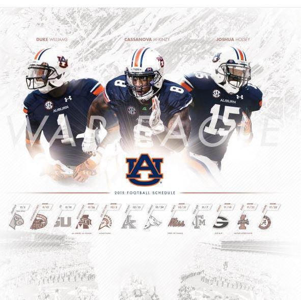 War Blogle The Cover of the 2015 Auburn Media Guide