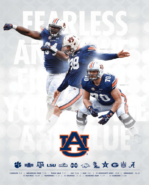 War Blogle The Cover of the 2016 Auburn Media Guide
