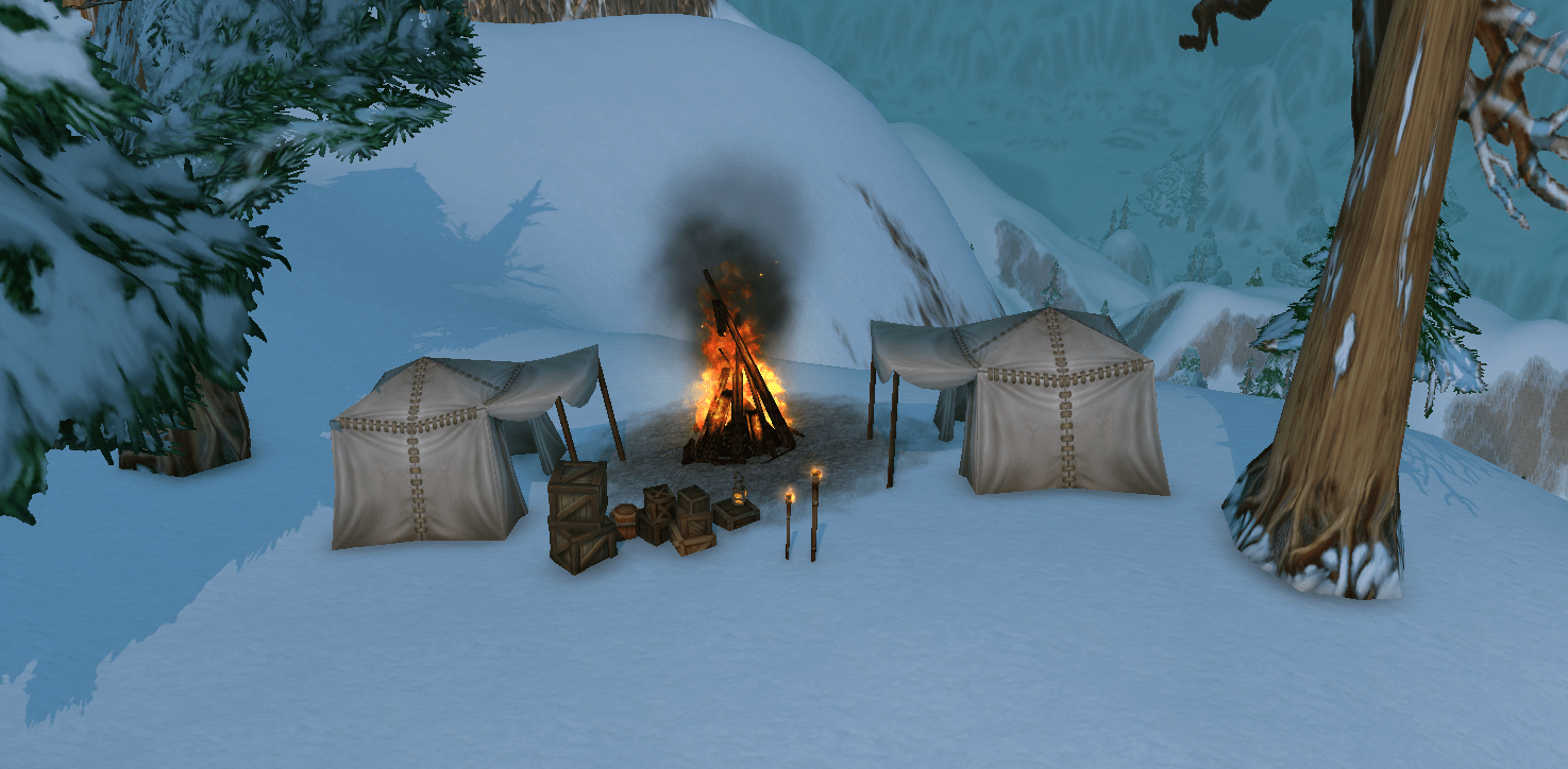 Dun Morogh Explorer's Camp Warcraft RP