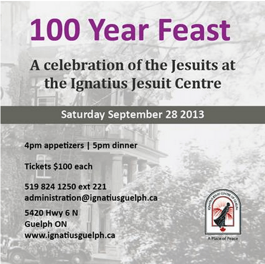 Ignatius' 100Year Feast Ward 2 Guelph