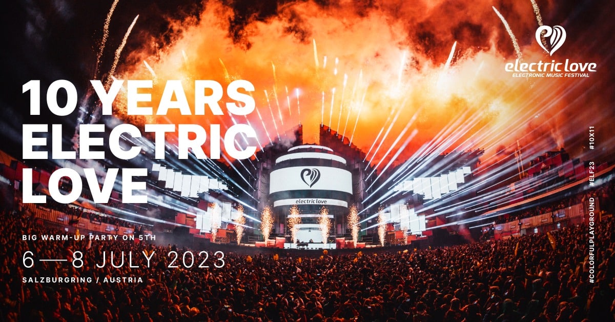 Electric Love Festival 2023 Official Event WARDA 20230706