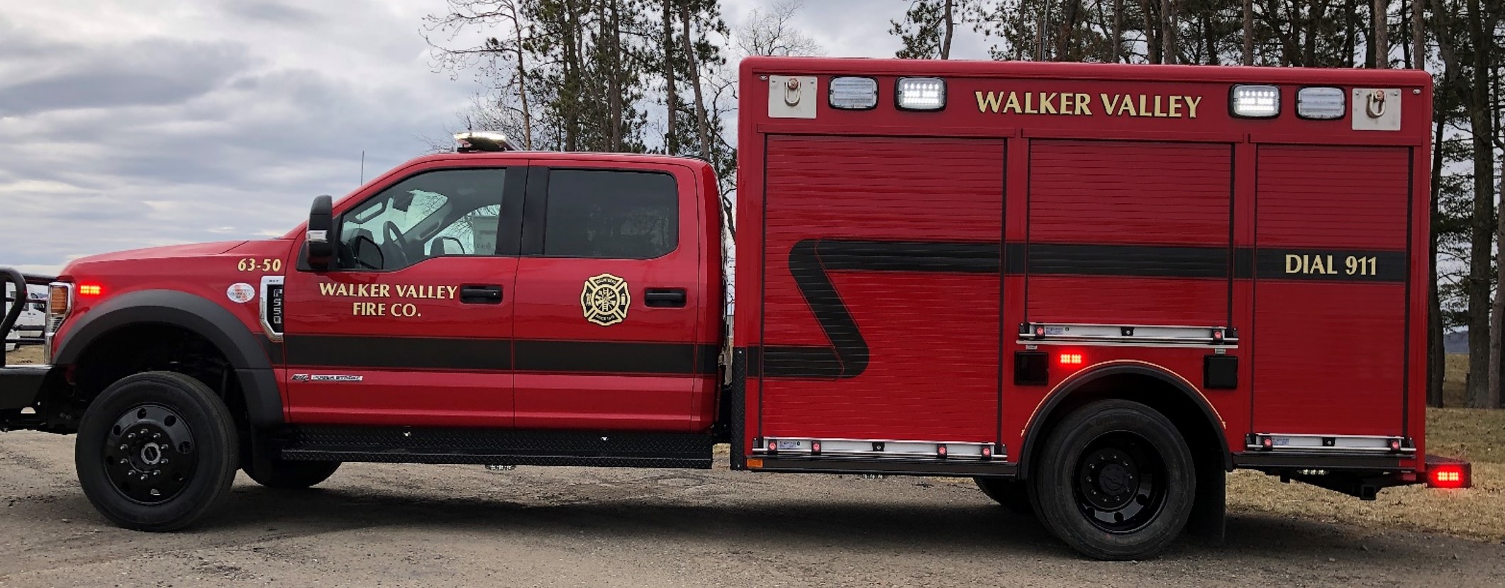 12' Responder Rescue Walker Valley Fire Company Ward Apparatus