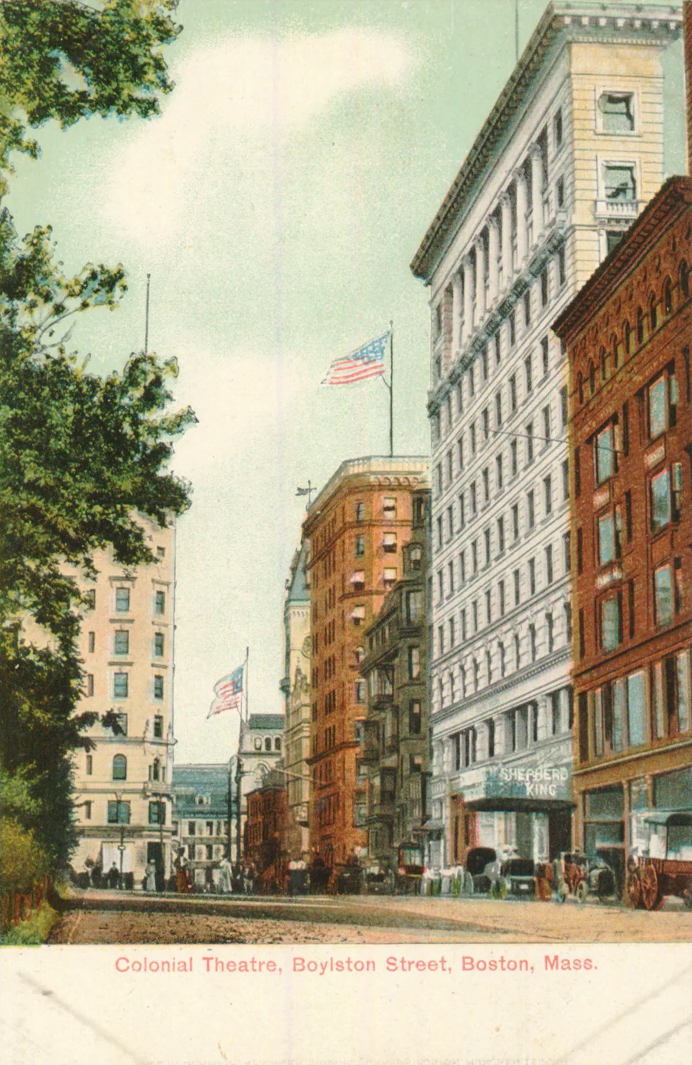 Colonial Theater and Boylston Street, Boston, Massachusetts WardMaps LLC