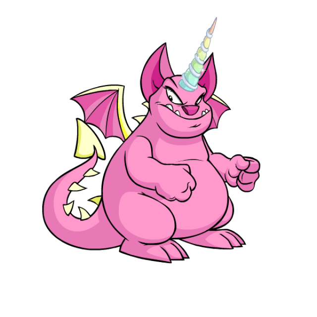 Rainbow Uni Horn Neopets Items