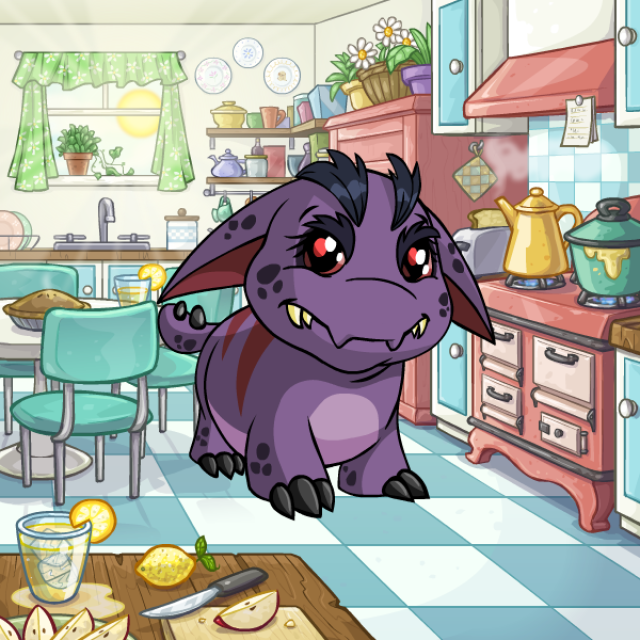 Cosy Kitchen Background Neopets Items