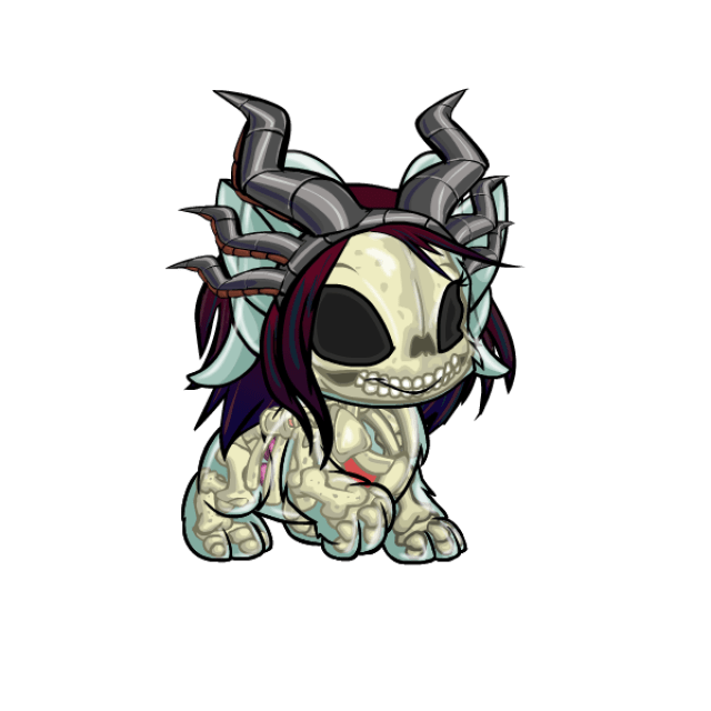 Horned Crown and Wig Neopets Items