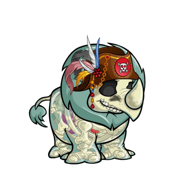 Pirate Hat with Trinkets Neopets Items