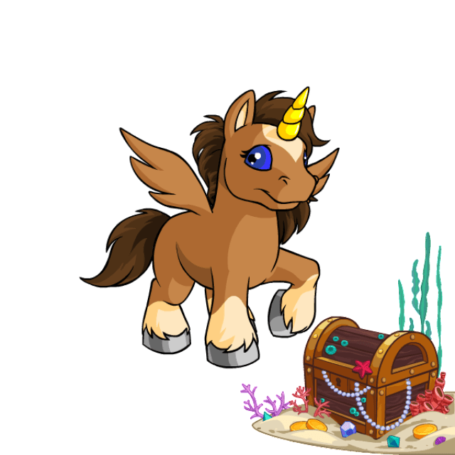 Sunken Bubbling Treasure Chest Neopets Items