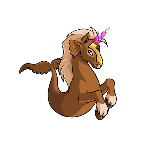 Peophin Colourful Horn Neopets Items