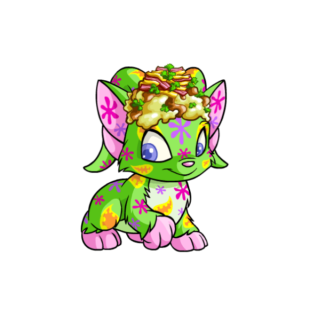 Mashed Potato Hat Neopets Items
