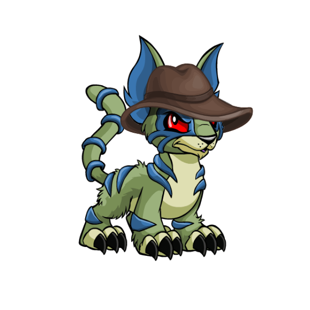 Eerie Mutant Hat Neopets Items
