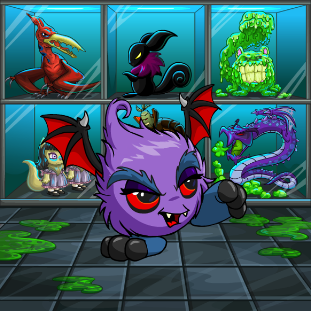 Caged Neopia Monsters Background Neopets Items