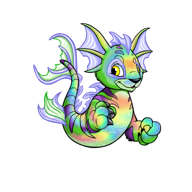 Maraquan Rainbow Shimmer Body Paint Neopets Items