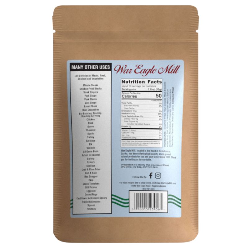 Ensley Seasoned Coating Mix, 1 LB War Eagle Mill Food Group