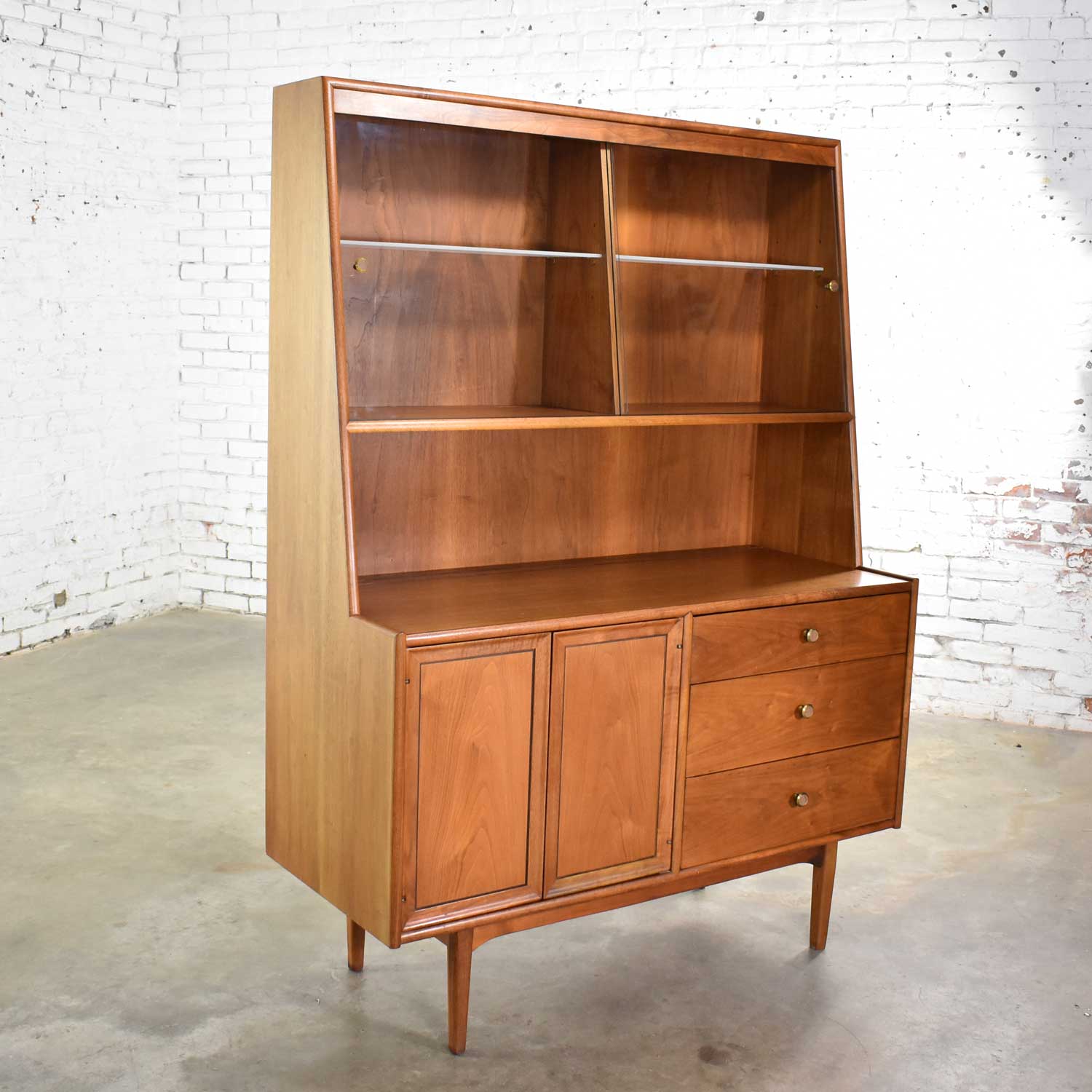 Drexel Declaration China Hutch by Kipp Stewart and Stewart