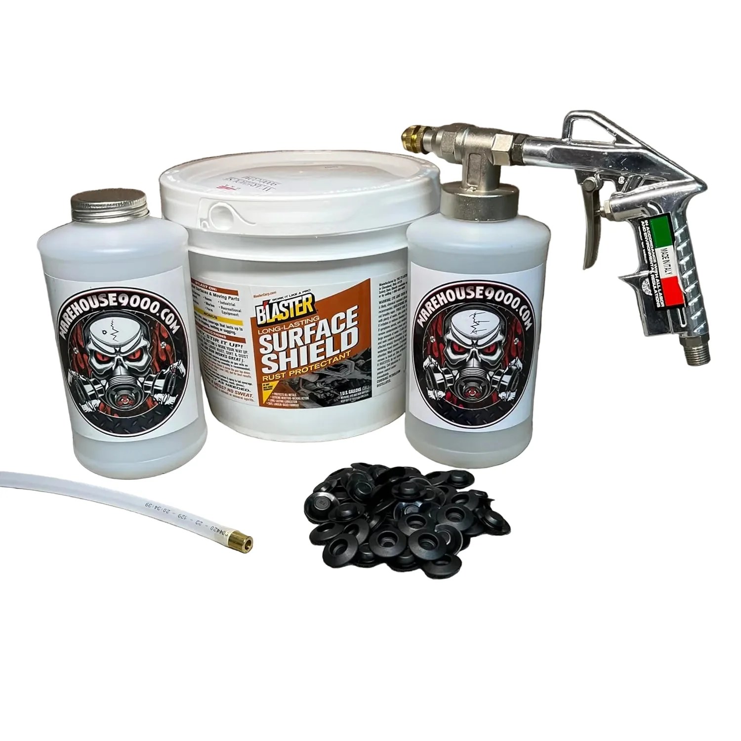 Gallon PB Blaster Surface Shield, Pro Undercoating Gun, 1 Straight Wan