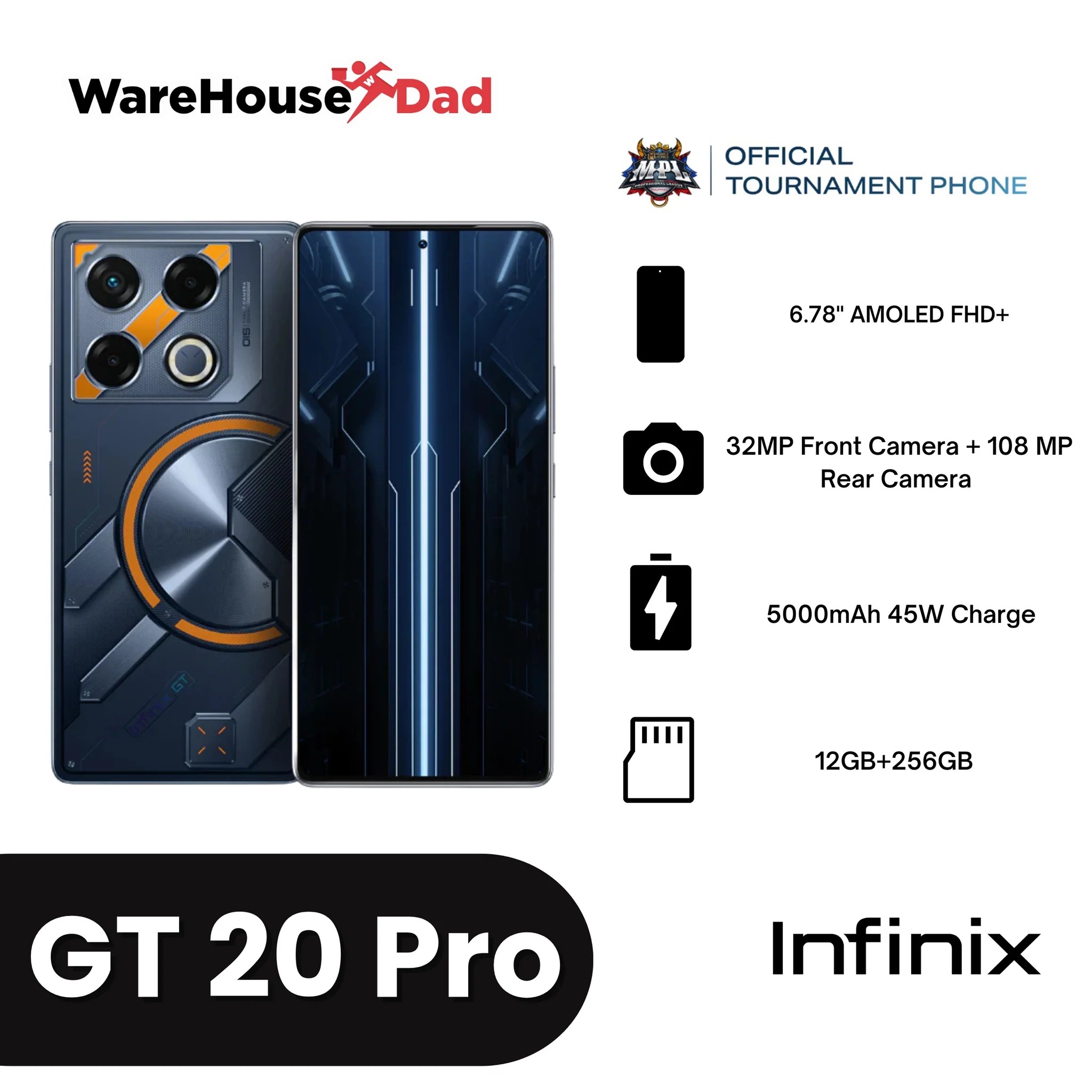 Infinix GT 20 Pro Smartphones WarehouseDad