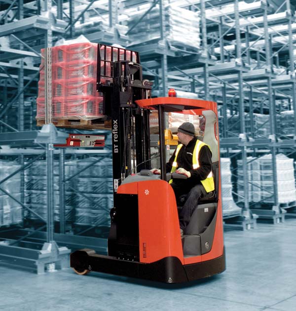 Toyota demonstrate specialist warehouse equipment at TCS&D Warehouse & Logistics News