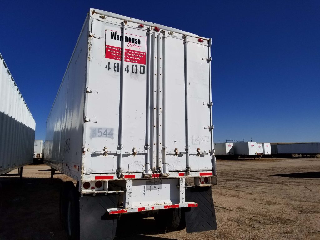 SOLD *** 48foot 1974 Fruehauf SemiTrailer 3,000 Warehouse Options