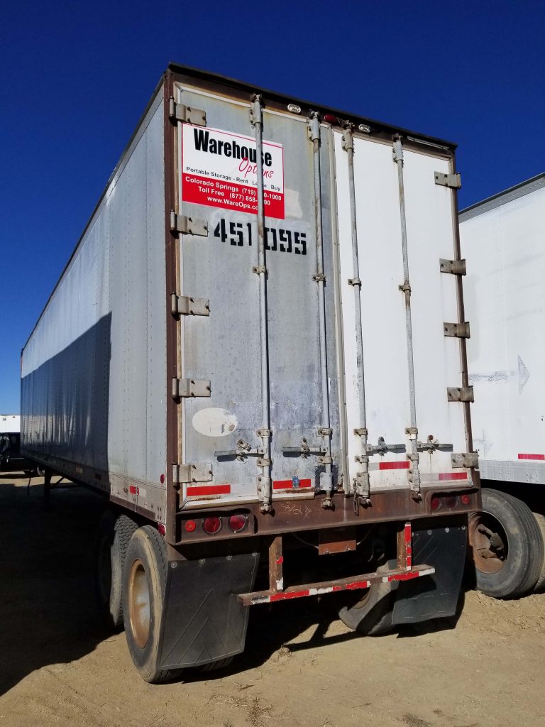 SOLD *** 1980 DORSEY 45foot SemiTrailer 2,400 Warehouse Options