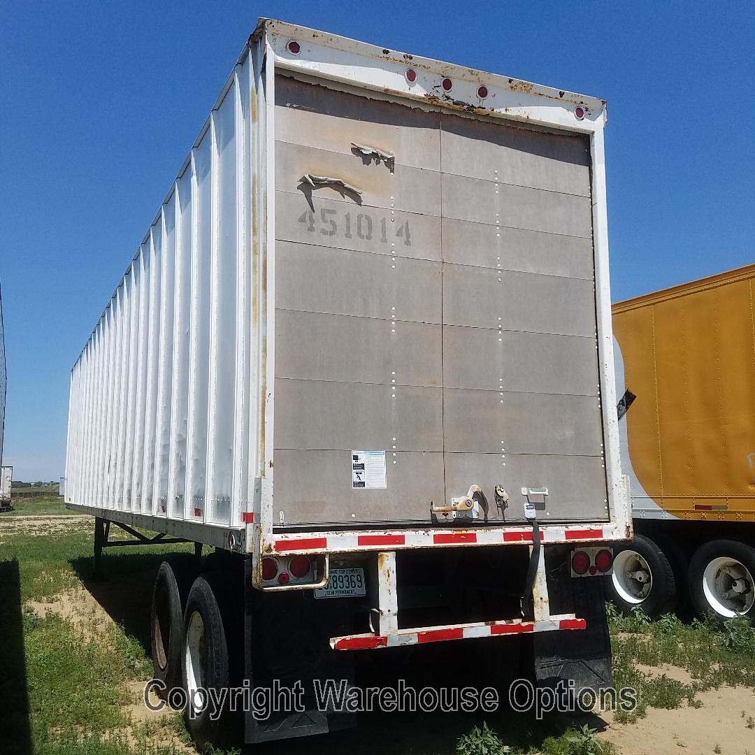 SOLD *** 45foot 1974 Fruehauf SemiTrailer 2,200 Warehouse Options