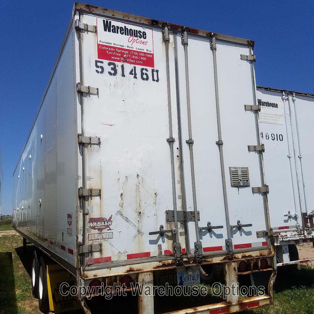 **SOLD** 53foot 2000 Wabash SemiTrailer 4,100 Warehouse Options