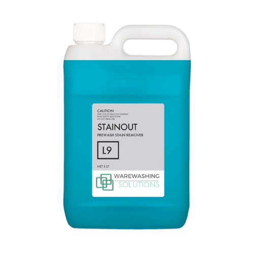 Stainout Pre Wash for Laundry Warewashing Solutions