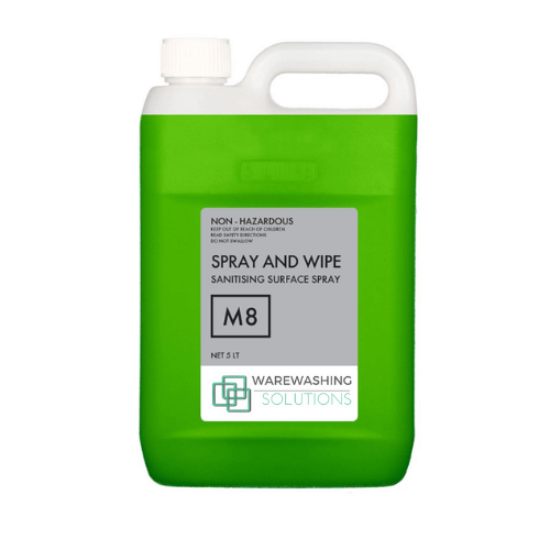 SPRAY AND WIPE Warewashing Solutions