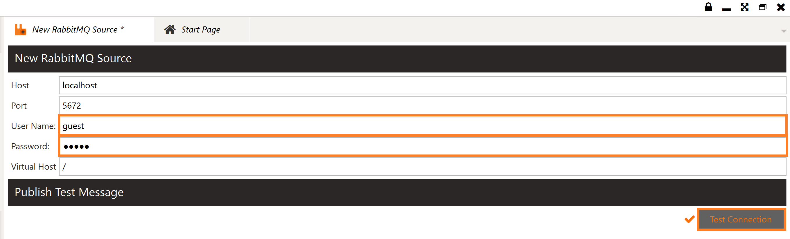 Creating a RabbitMQ Source Warewolf Knowledge Base