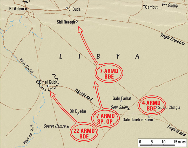 Battle at Bir el Gubi Warfare History Network
