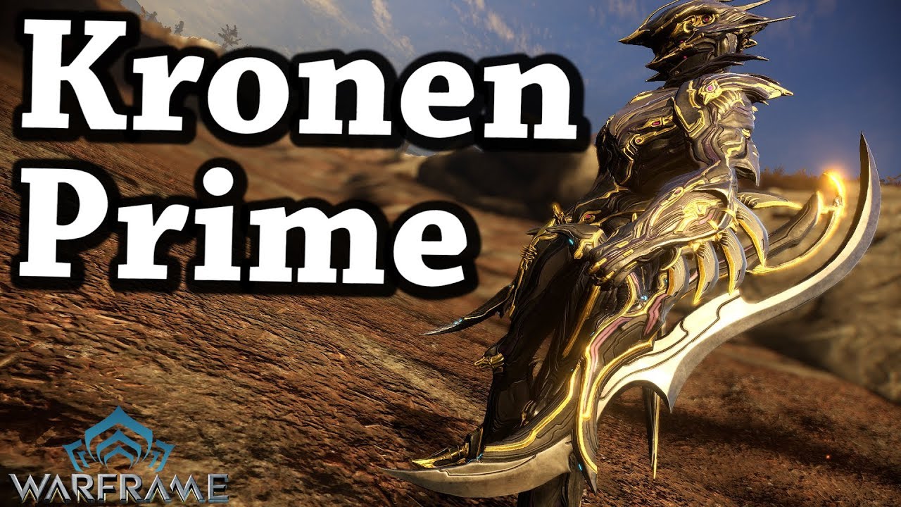 Kronen Prime Build Warframe Blog