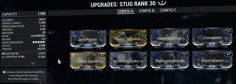 Must have weapon build examples, modsetups in Warframe