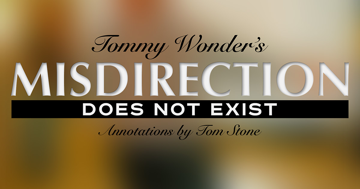 Misdirection does not exist Warg