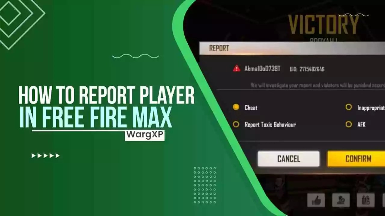 How To Report a Player In Free Fire MAX? » WargXP
