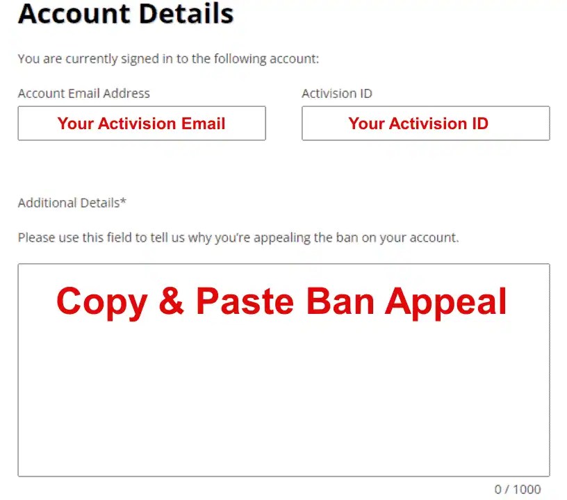 How to Submit Activision Ban Appeal & Get Unbanned? » WargXP