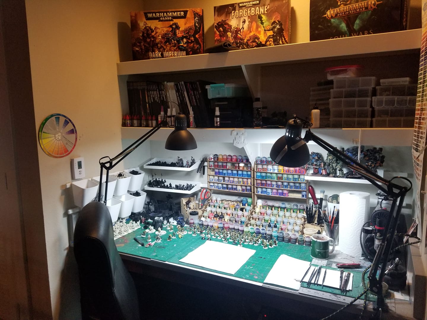 Desk Ideas Wargaming Desks Hutber's Warhammer