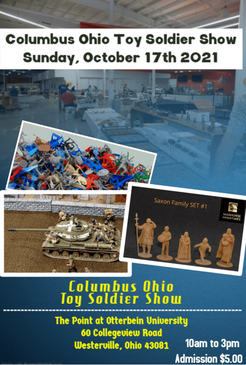 Columbus Ohio Toy Soldier Show 2021 Toys, Statues & Action Figures