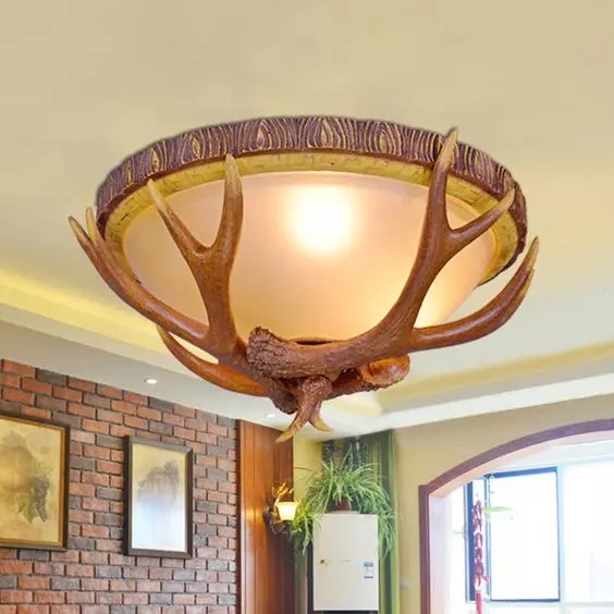 An Example of Western Style Ceiling Lights for a Room Warisan Lighting