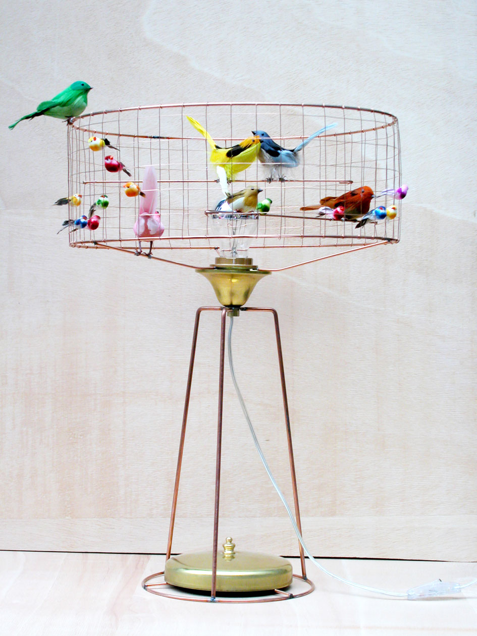 Bird lamps bring the natural feel of being with birds right in your