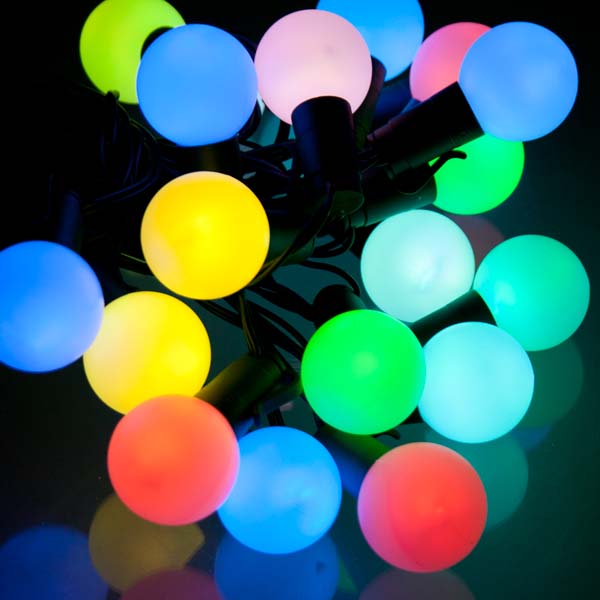 Colourful outdoors with colour changing outdoor lights Warisan Lighting