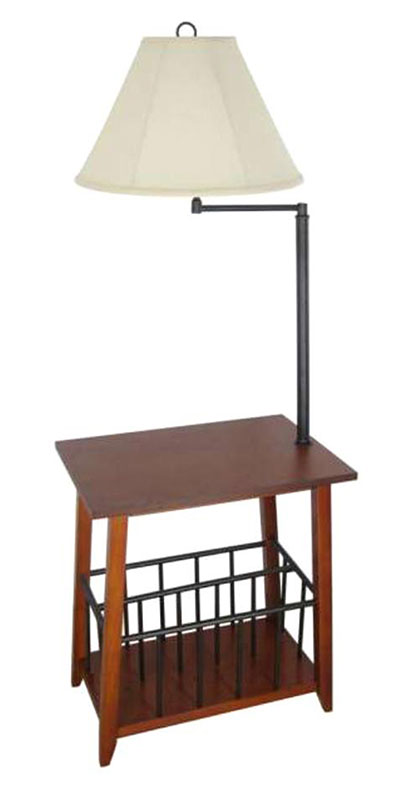 End table with attached lamp - 10 reasons to buy - Warisan Lighting