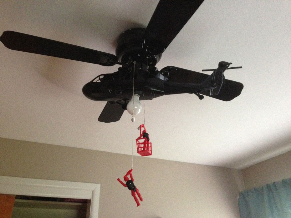 22 Wonderful Helicopter ceiling fans Warisan Lighting